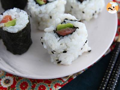 Makis met gerookte zalm en avocado - foto 5