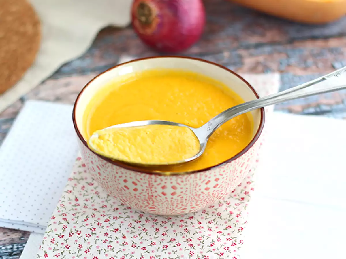 Makkelijk recept voor romige flespompoensoep - foto 3