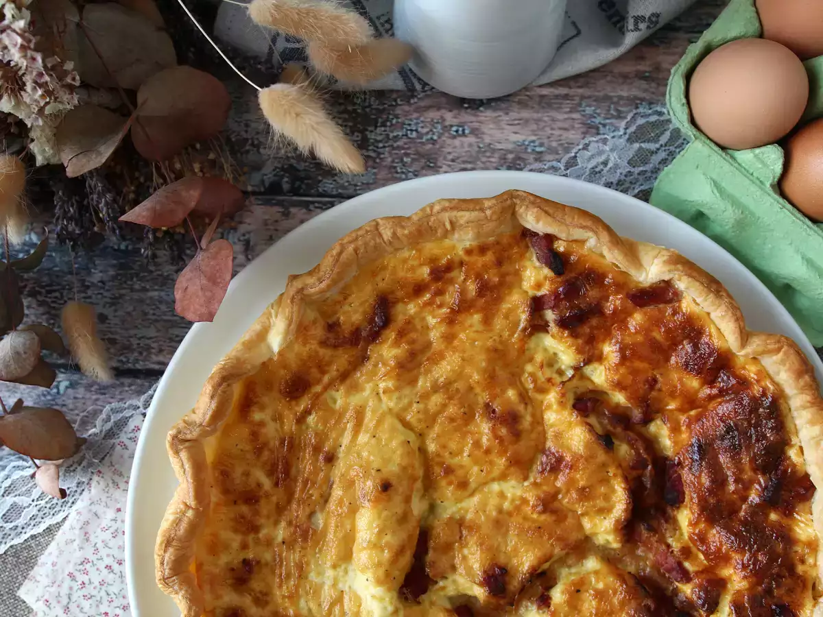 Makkelijk recept voor zelfgemaakte quiche lorraine - foto 5