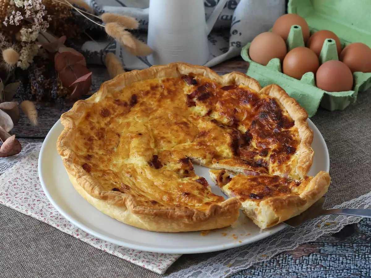 Makkelijk recept voor zelfgemaakte quiche lorraine - foto 6