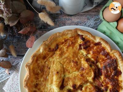 Makkelijk zelfgemaakte quiche lorraine recept - foto 5