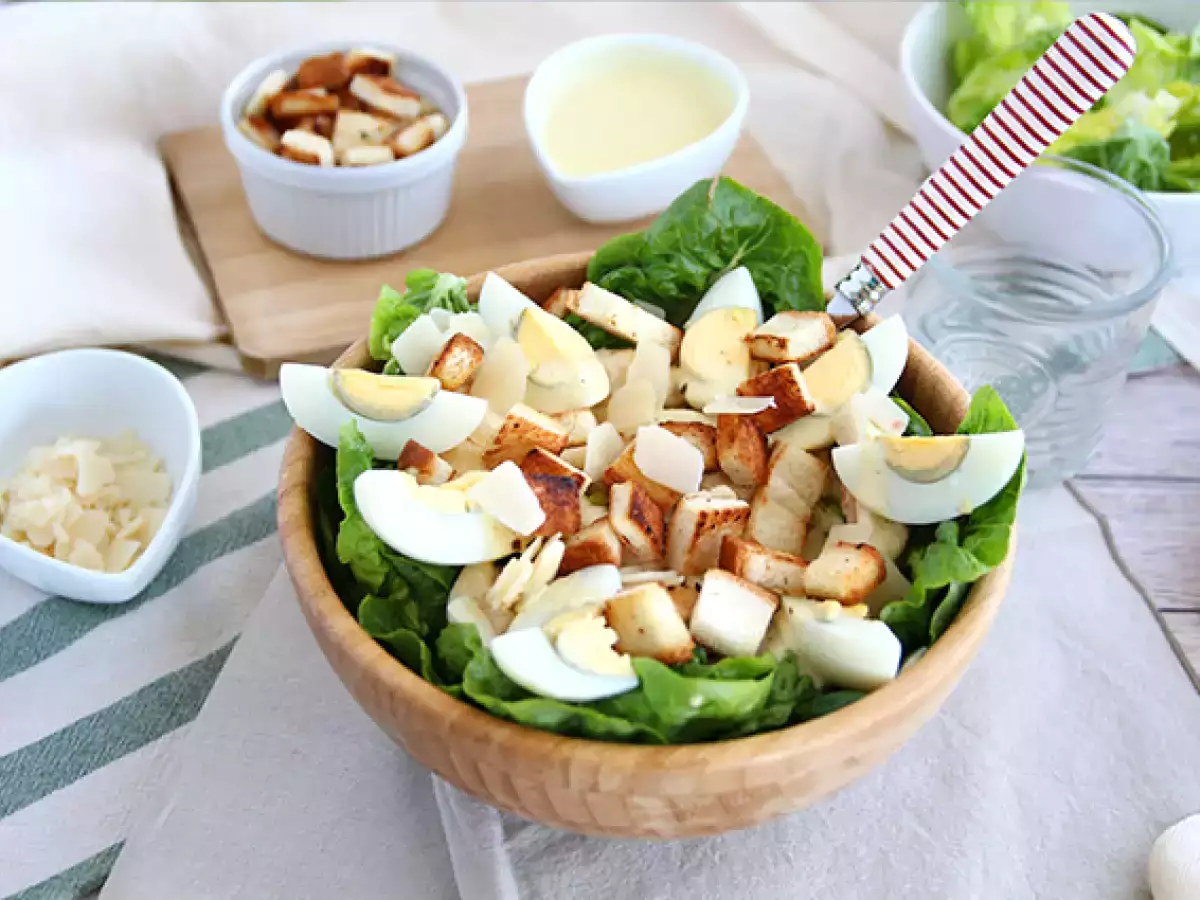 Makkelijke Caesarsalade - foto 3