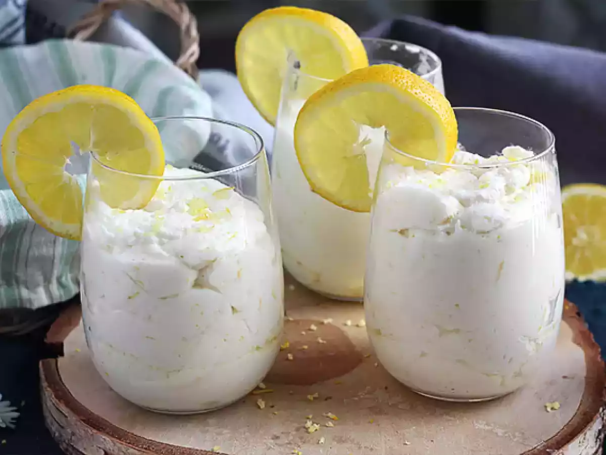 Makkelijke citroenmousse