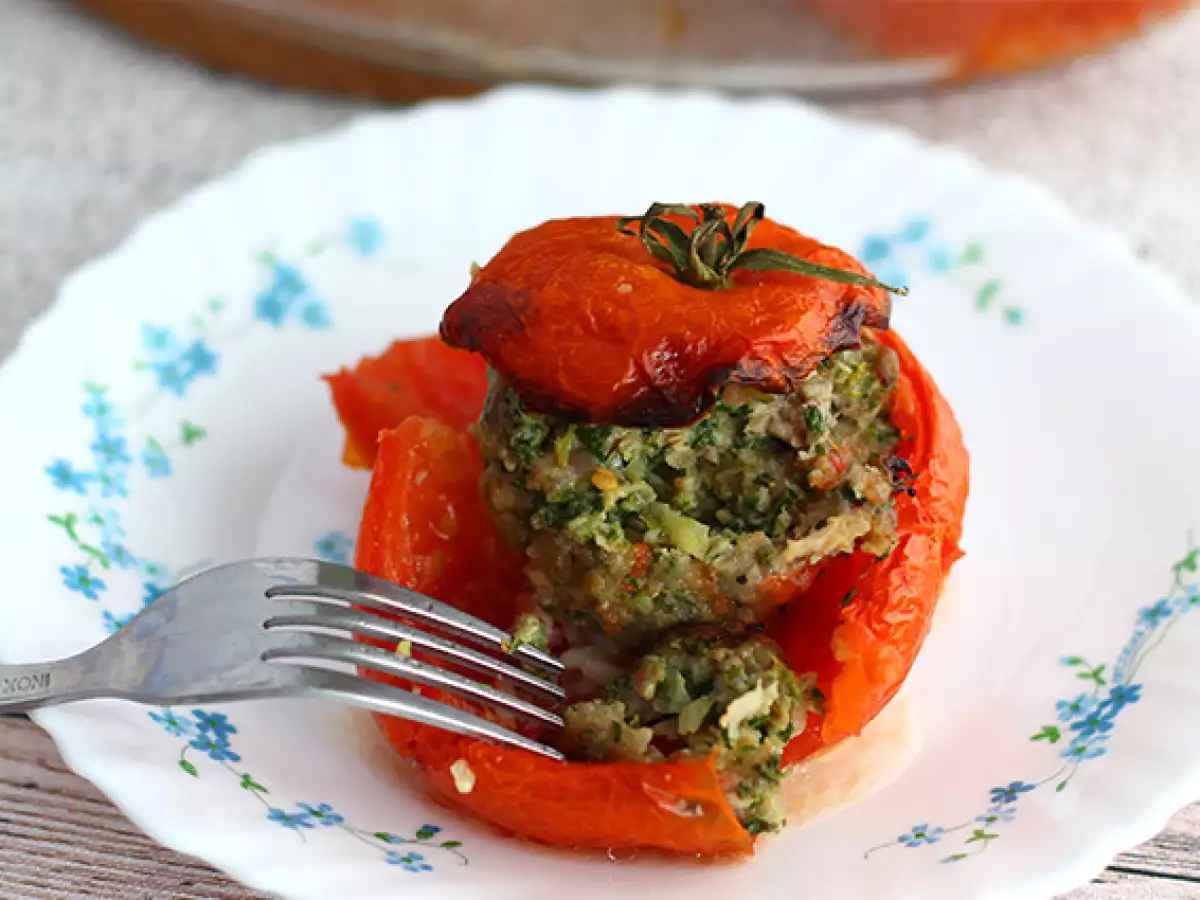 Makkelijke en snelle gevulde tomaten - foto 3