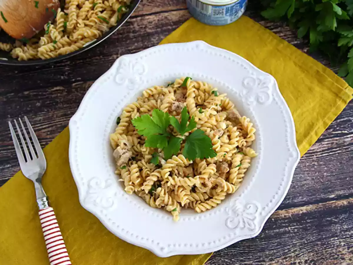 Makkelijke pasta met tonijn - foto 4
