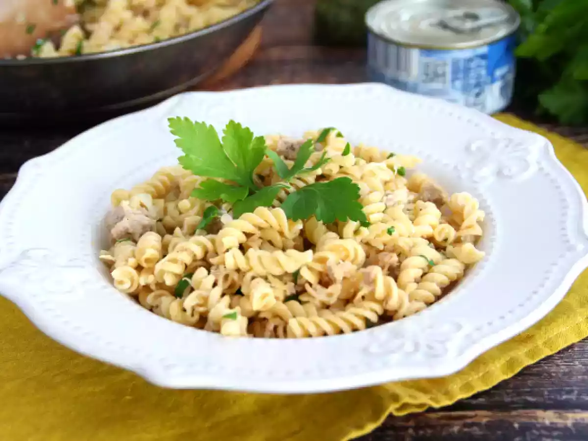 Makkelijke pasta met tonijn - foto 5
