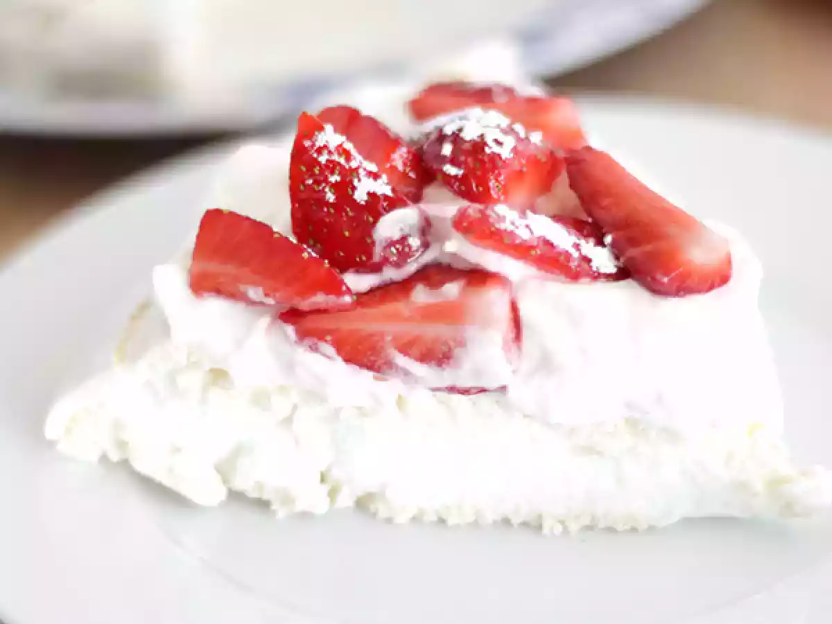 Makkelijke Pavlova met Aardbeien - foto 3
