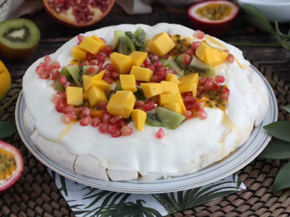 Makkelijke pavlova met exotisch fruit - foto 3