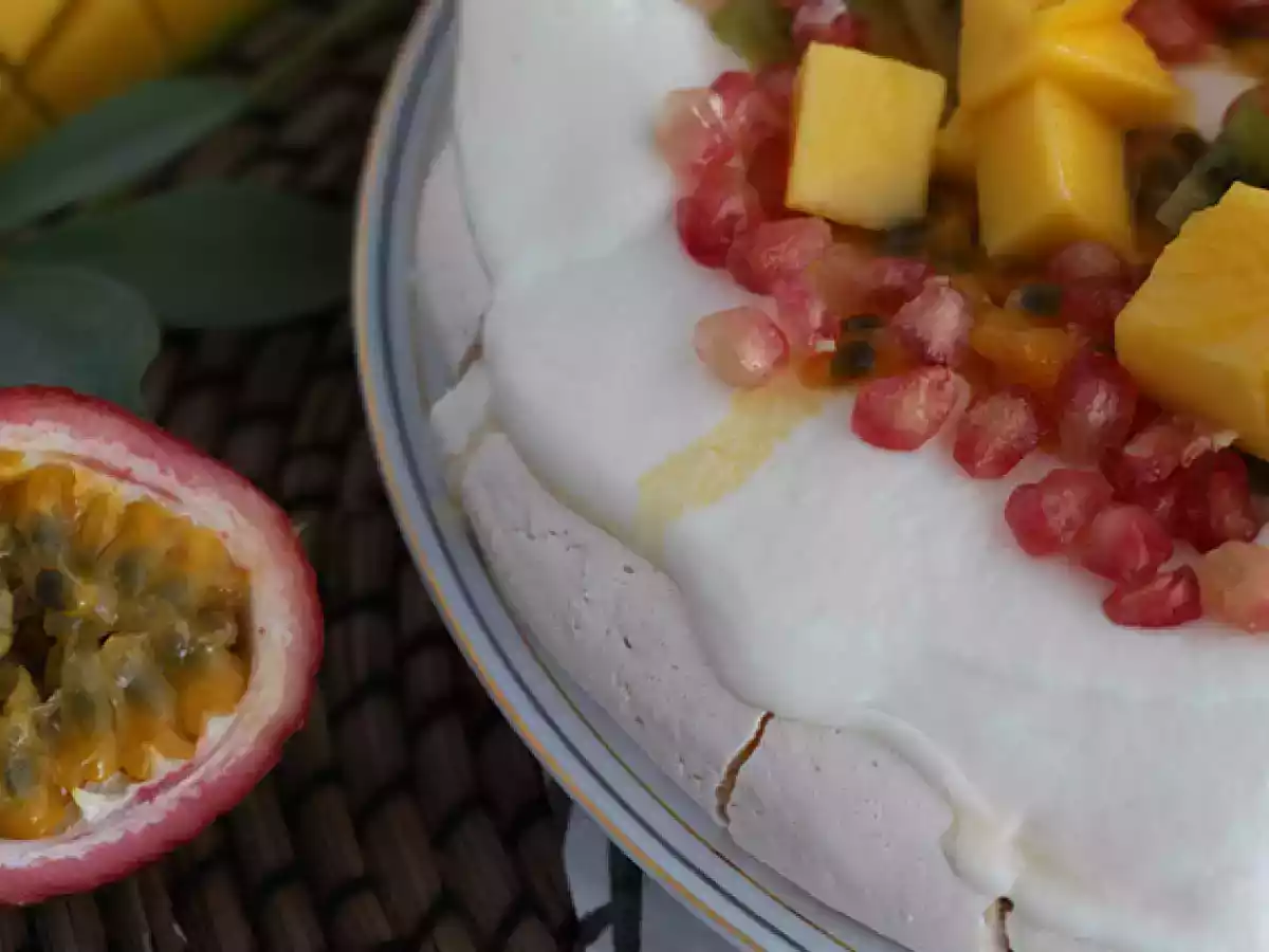 Makkelijke pavlova met exotisch fruit - foto 5