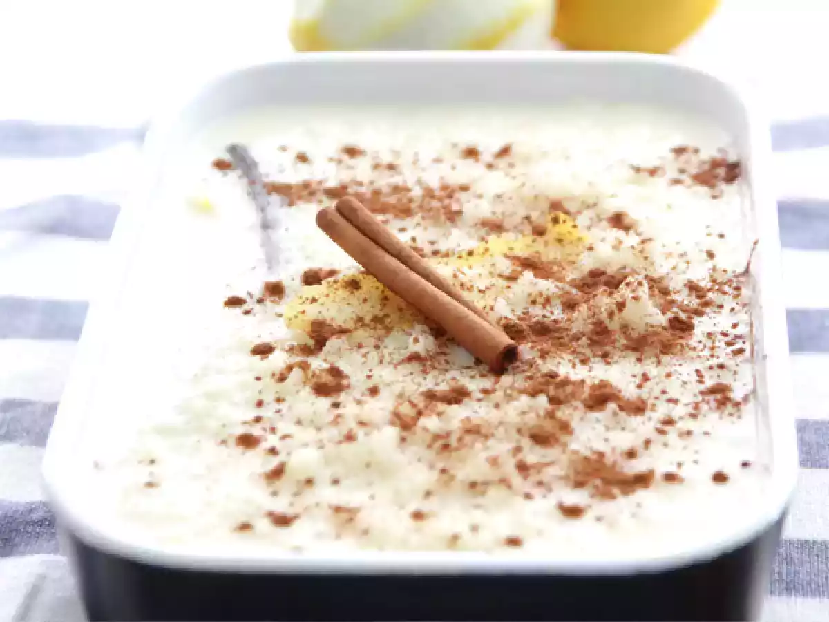 Makkelijke rijstpudding