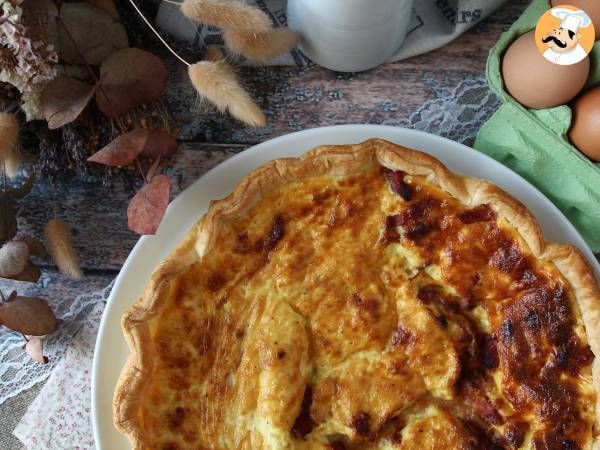 Makkelijke zelfgemaakte quiche lorraine recept - foto 5