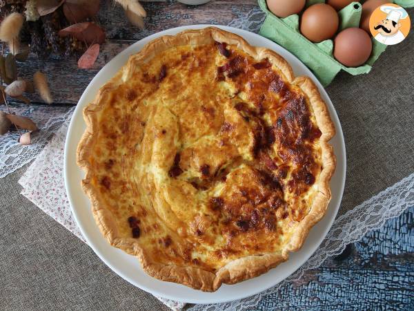 Makkelijke zelfgemaakte quiche lorraine recept - foto 7