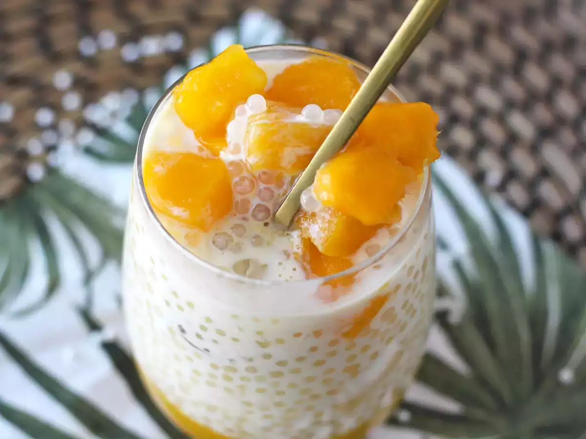 Mango sago: het Aziatische dessert met tapioca en mango dat je verovert met zijn eenvoud - foto 2