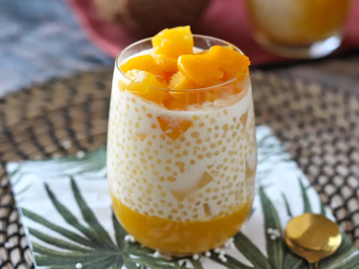 Mango sago: het Aziatische dessert met tapioca en mango dat je verovert met zijn eenvoud - foto 3
