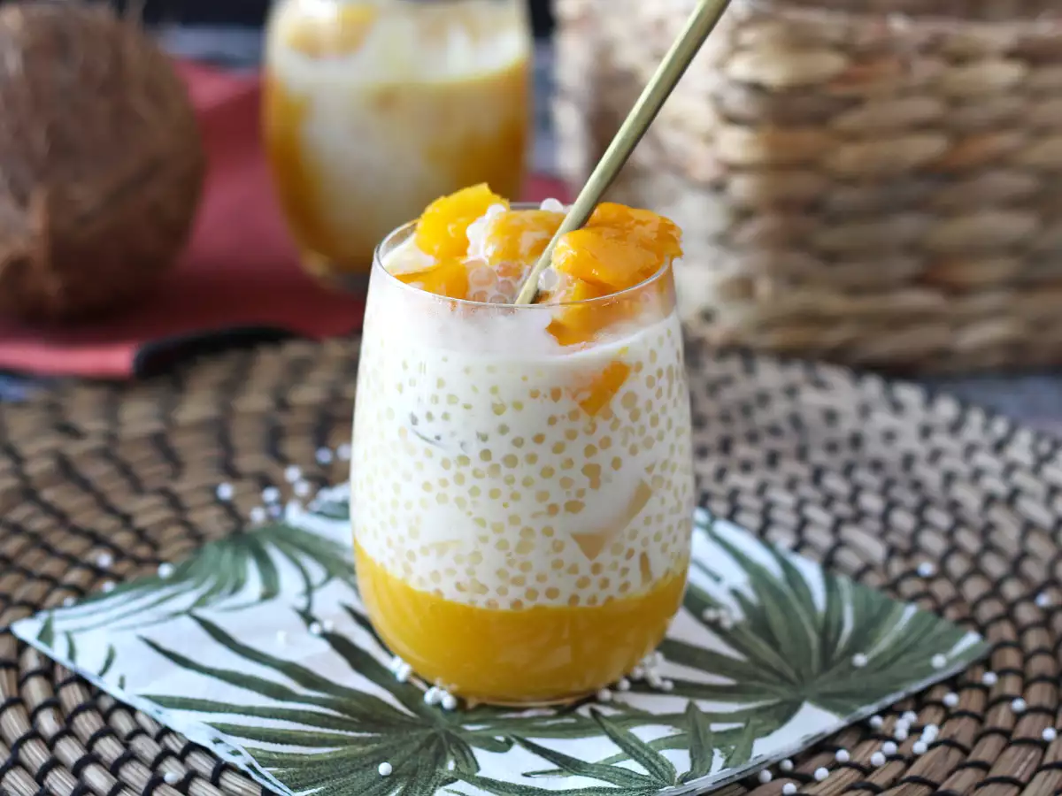 Mango sago: het Aziatische dessert met tapioca en mango dat je verovert met zijn eenvoud - foto 5