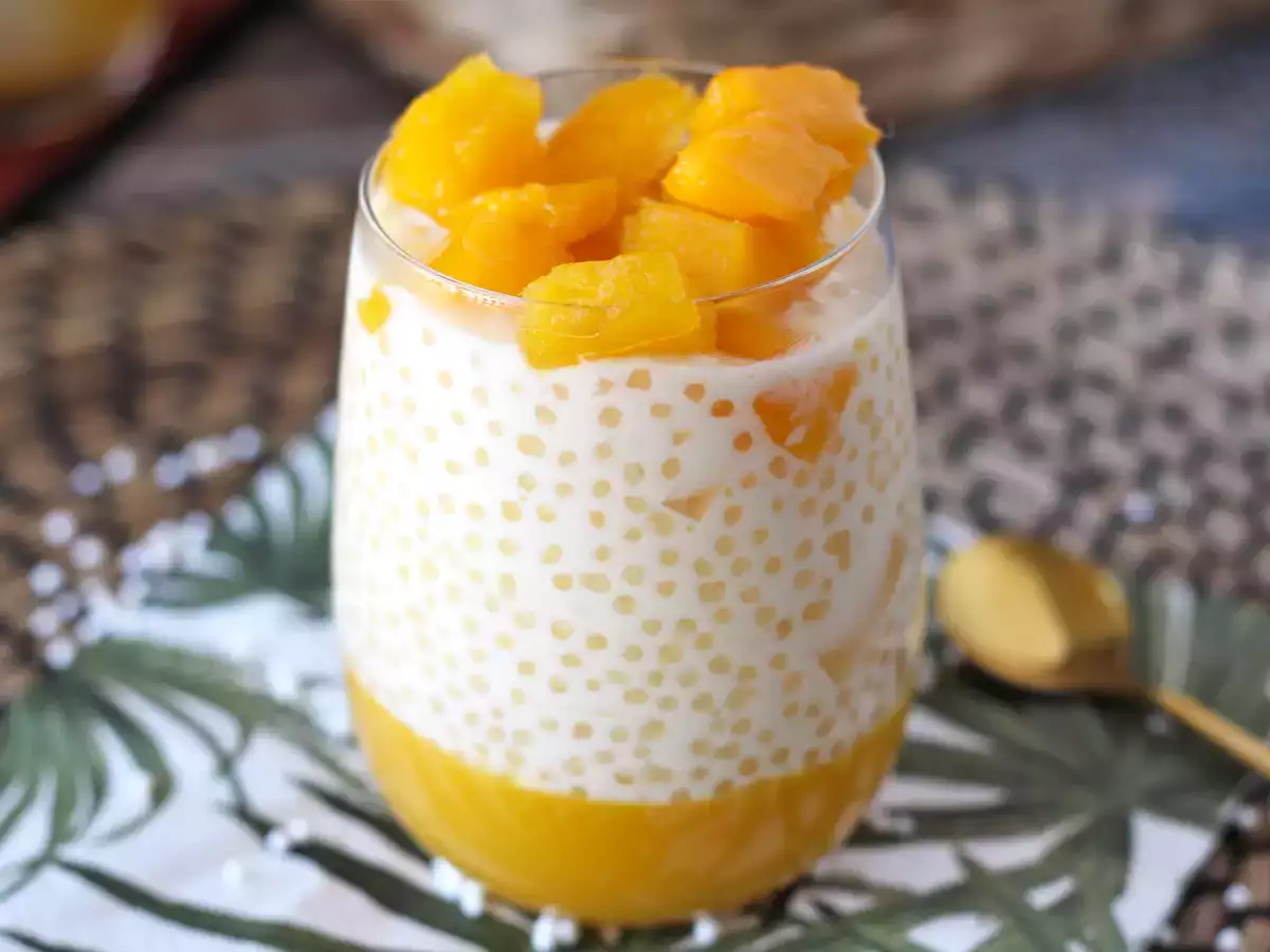 Mango sago: het Aziatische dessert met tapioca en mango dat je verovert met zijn eenvoud - foto 6