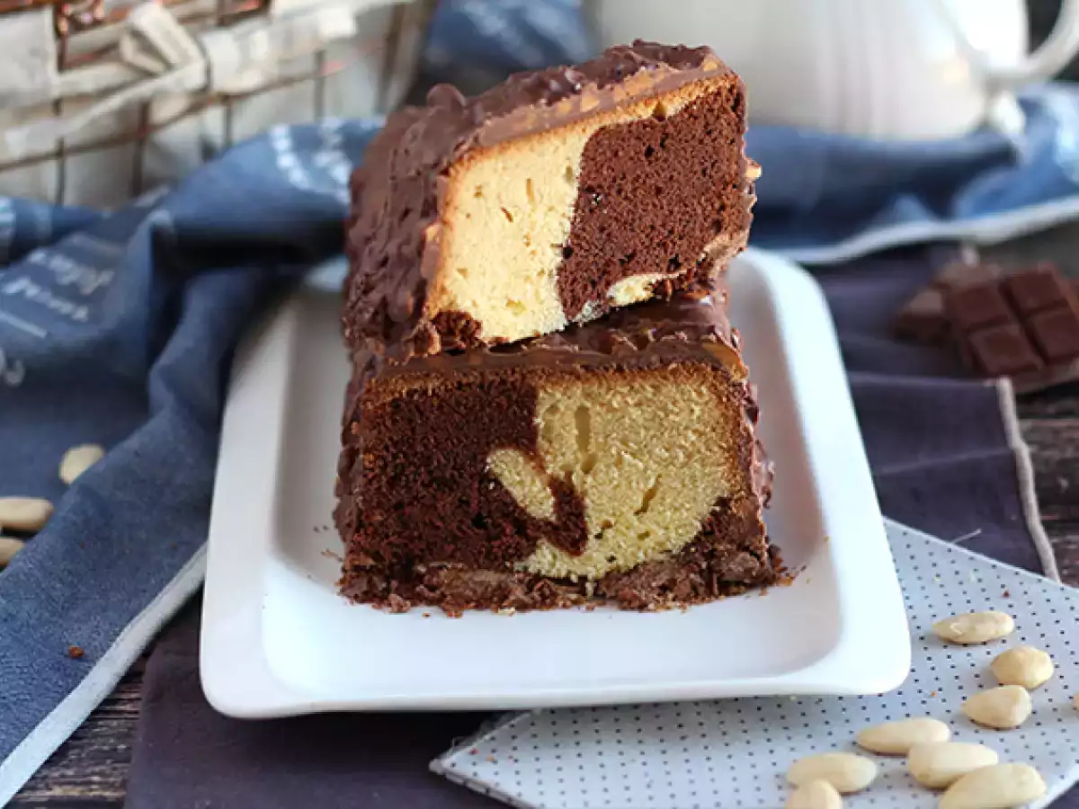 Marmercake met amandelglazuur - foto 3