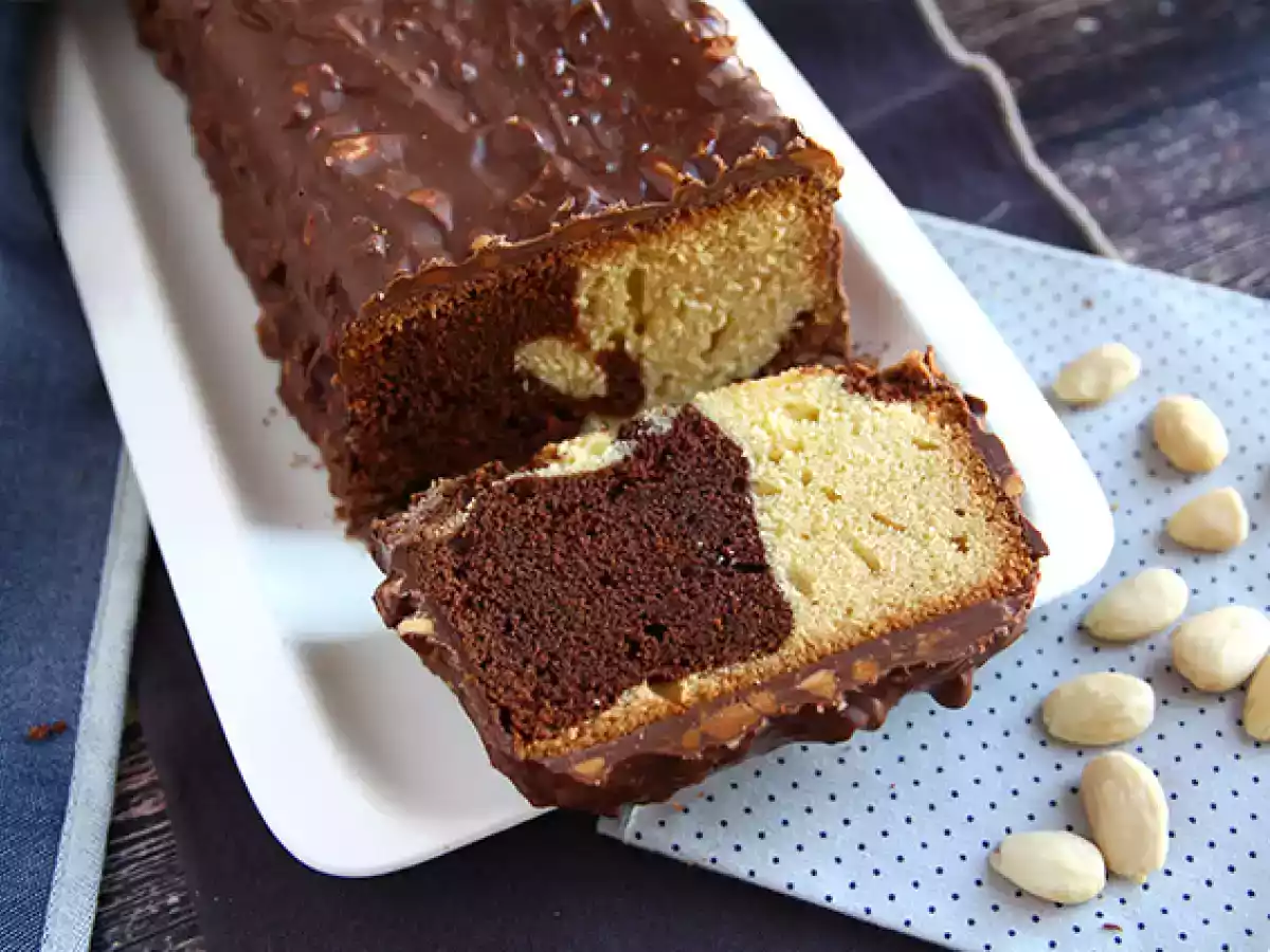 Marmeren biscuit met amandelglazuur - foto 4