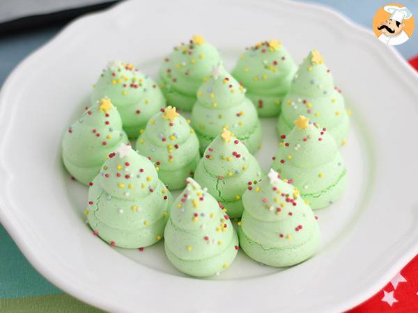 Meringue kerstbomen - foto 2