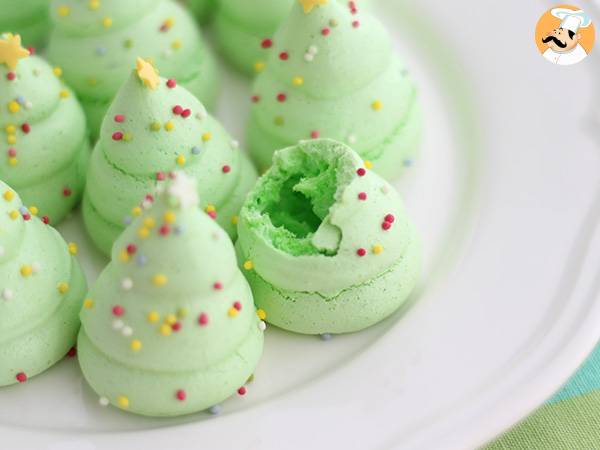 Meringue kerstbomen - foto 3