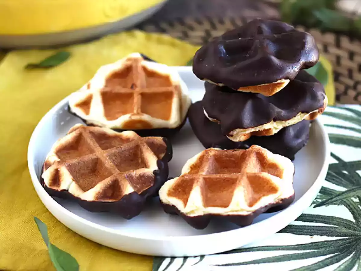 Mini chocolade wafels