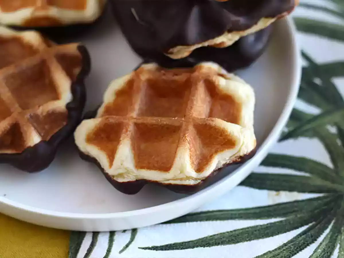 Mini chocolade wafels - foto 6