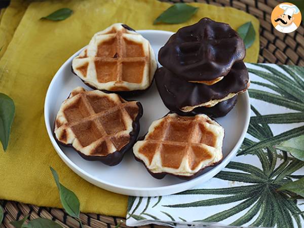 Mini chocolade wafels - foto 4