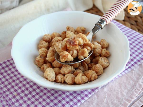 Mini croissants ontbijtgranen