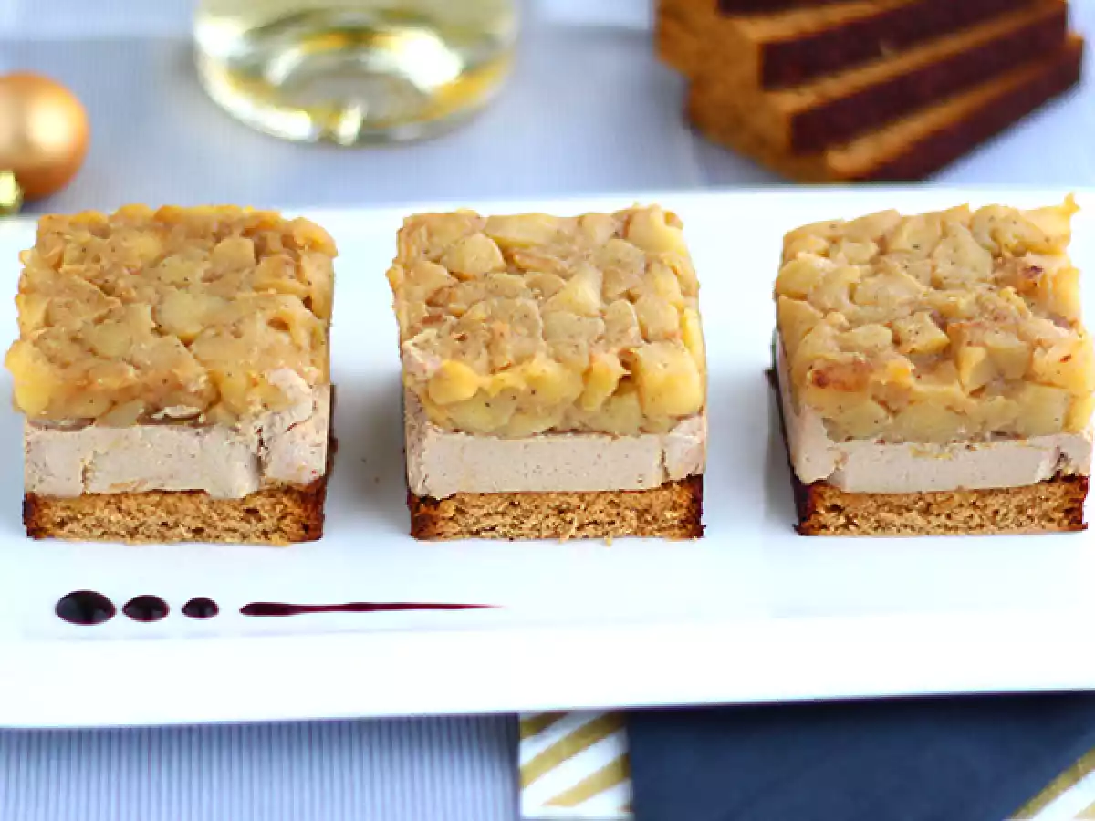 Mini ganzenleverpasteitjes