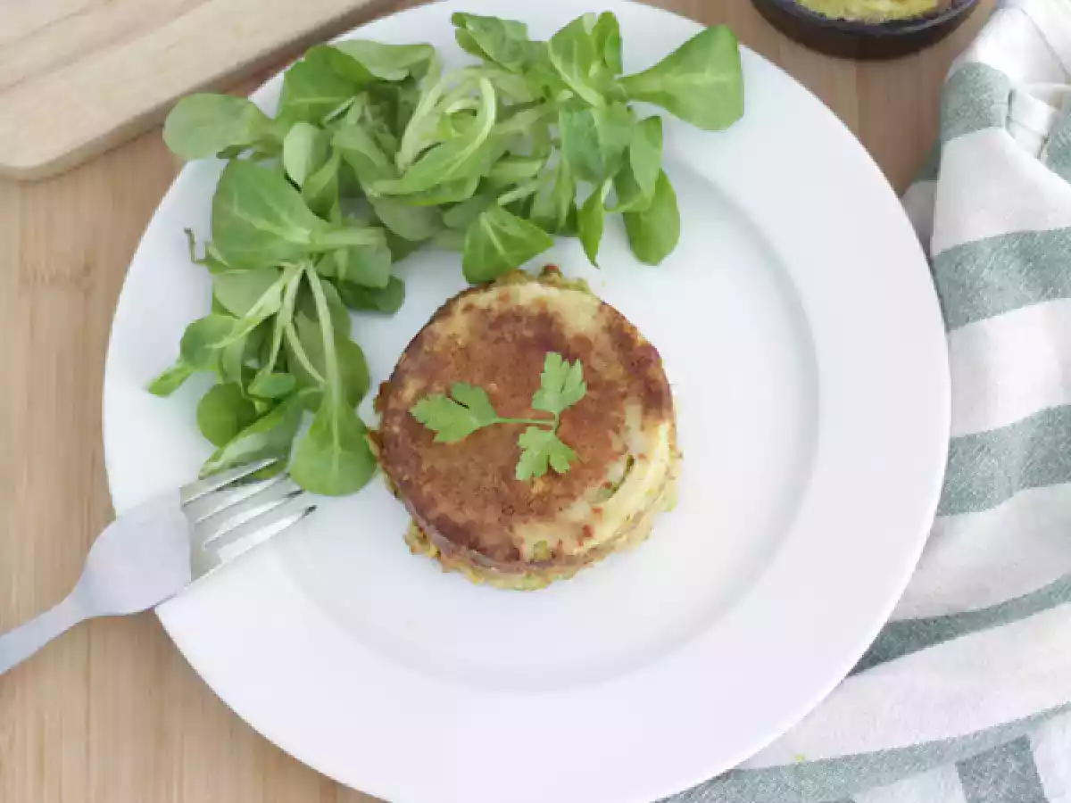 Moelleux van courgettes met Kiri-hart - foto 4