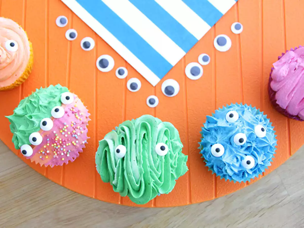 Monster cupcakes voor Halloween - foto 2