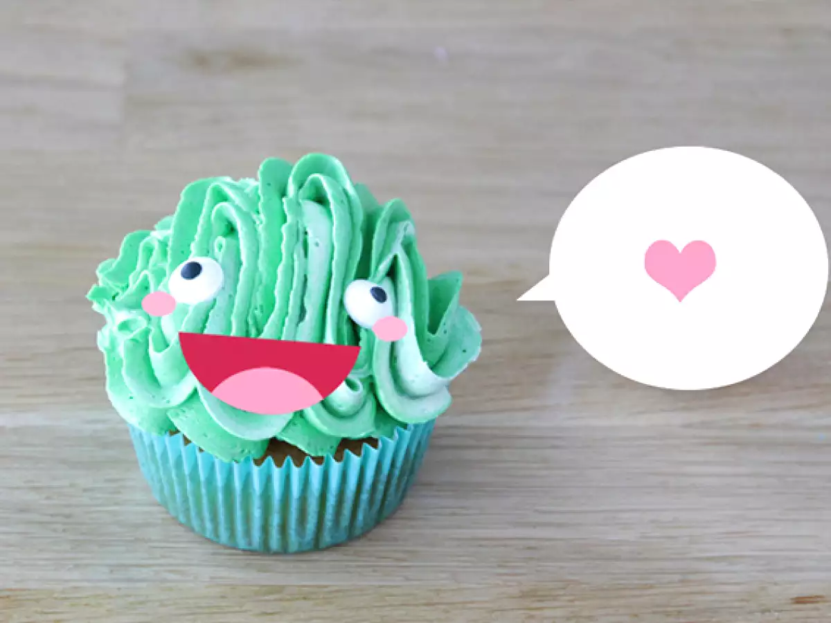 Monster cupcakes voor Halloween - foto 3