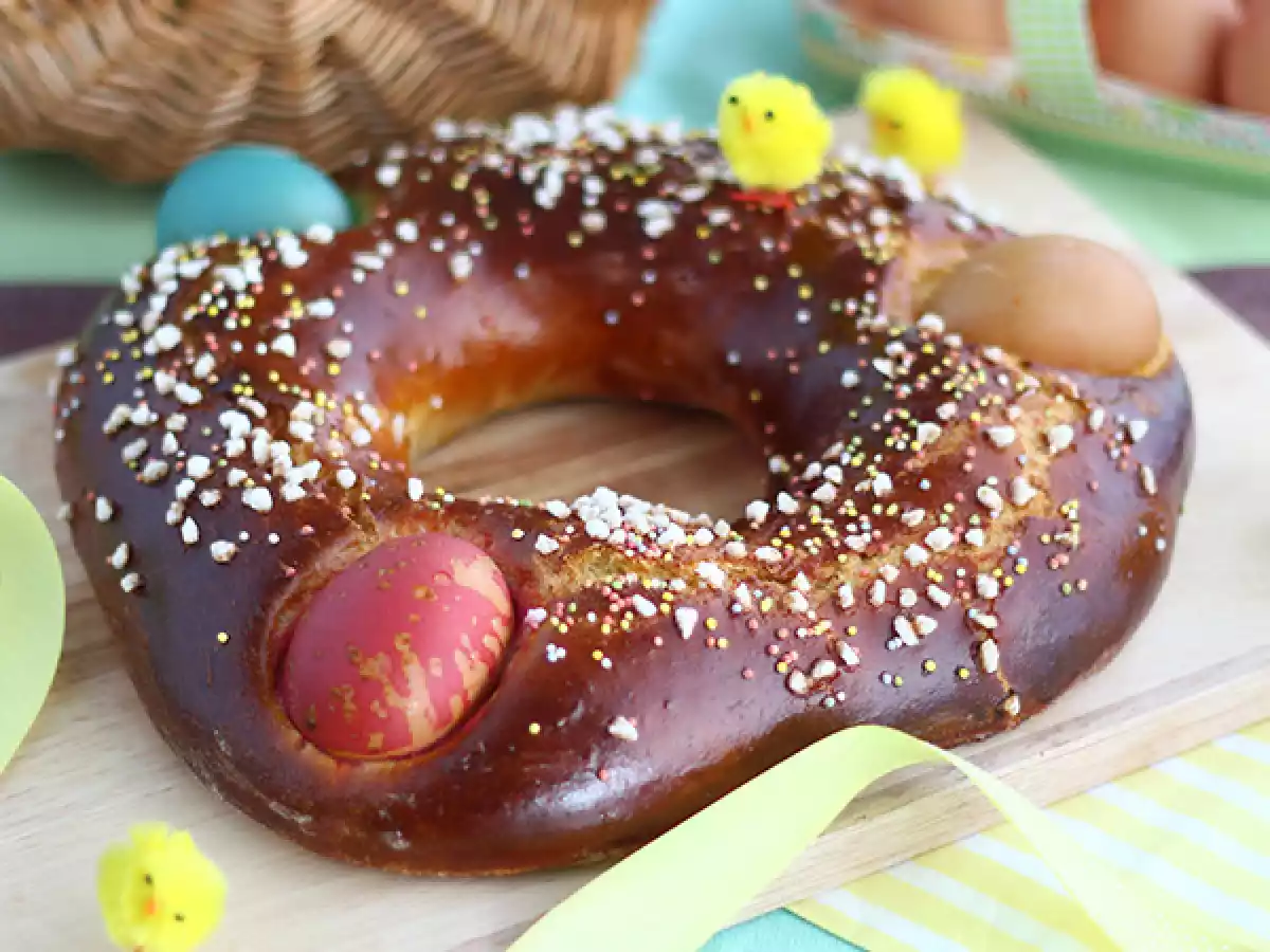 Mouna, traditionele paasbrioche