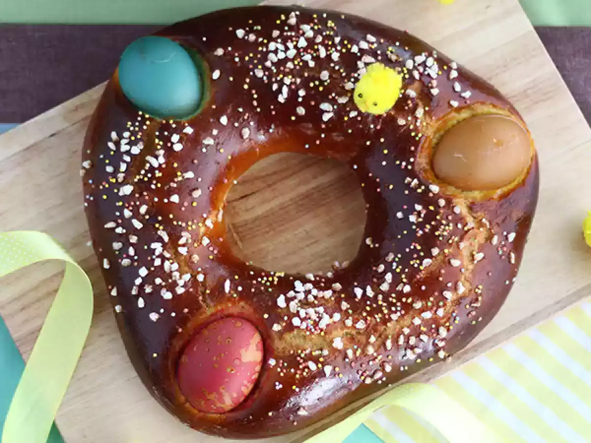 Mouna, traditionele paasbrioche - foto 2