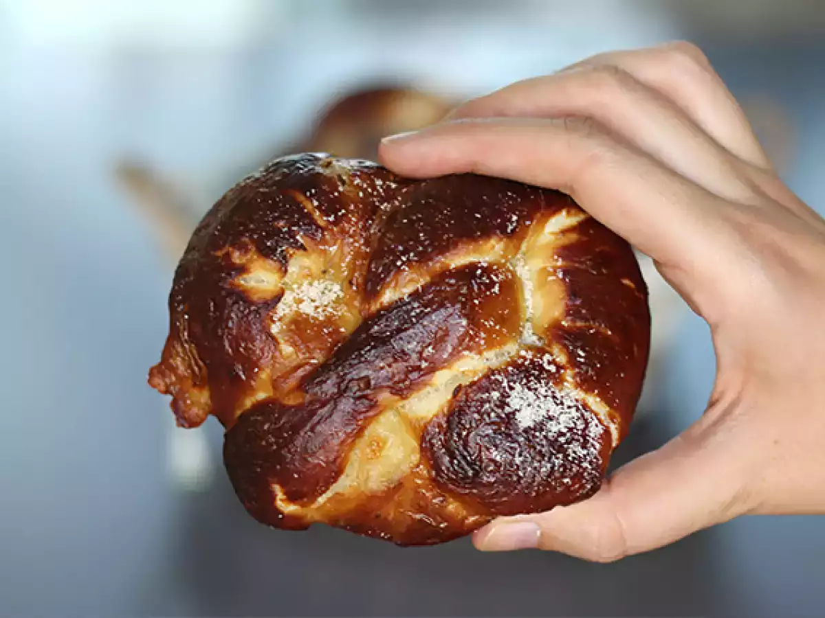 Mozzarella- en rozemarijnpretzels - foto 3