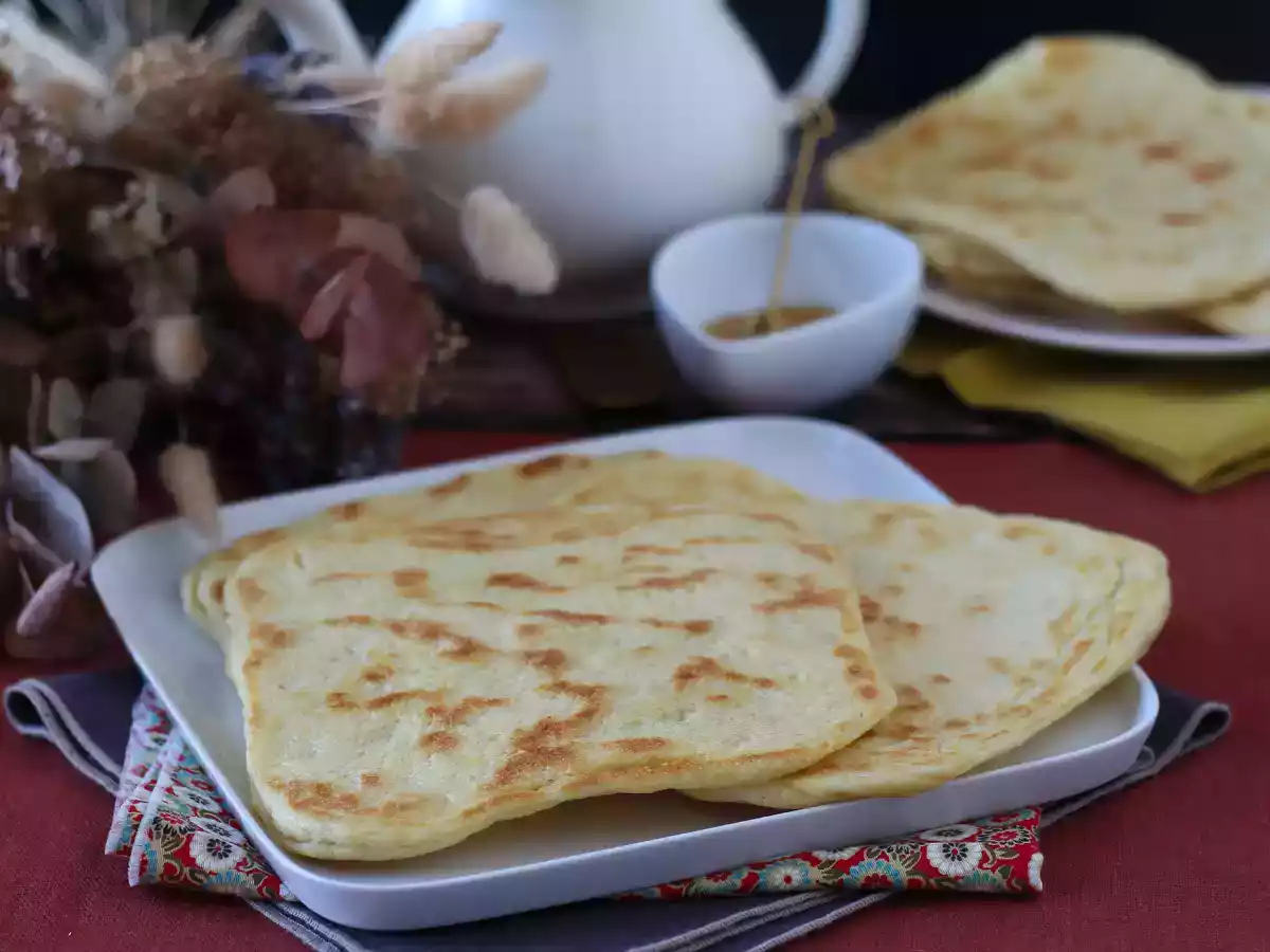 Msemmen, de perfecte Marokkaanse vlokkige pannenkoeken voor de Ramadan! - foto 2