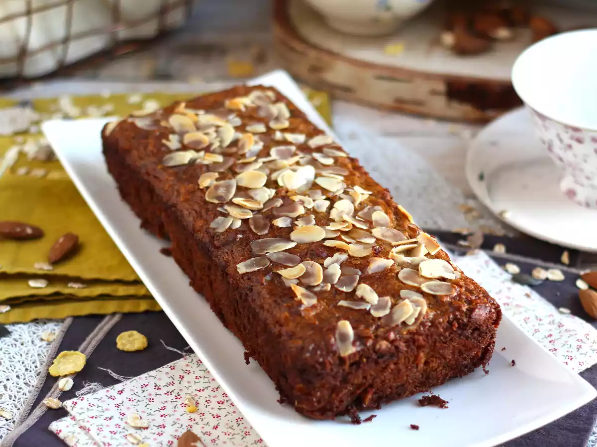 Muesli-cake zonder toegevoegde suiker - Het perfecte recept om verspilling tegen te gaan en ideaal voor vóór het sporten! - foto 2