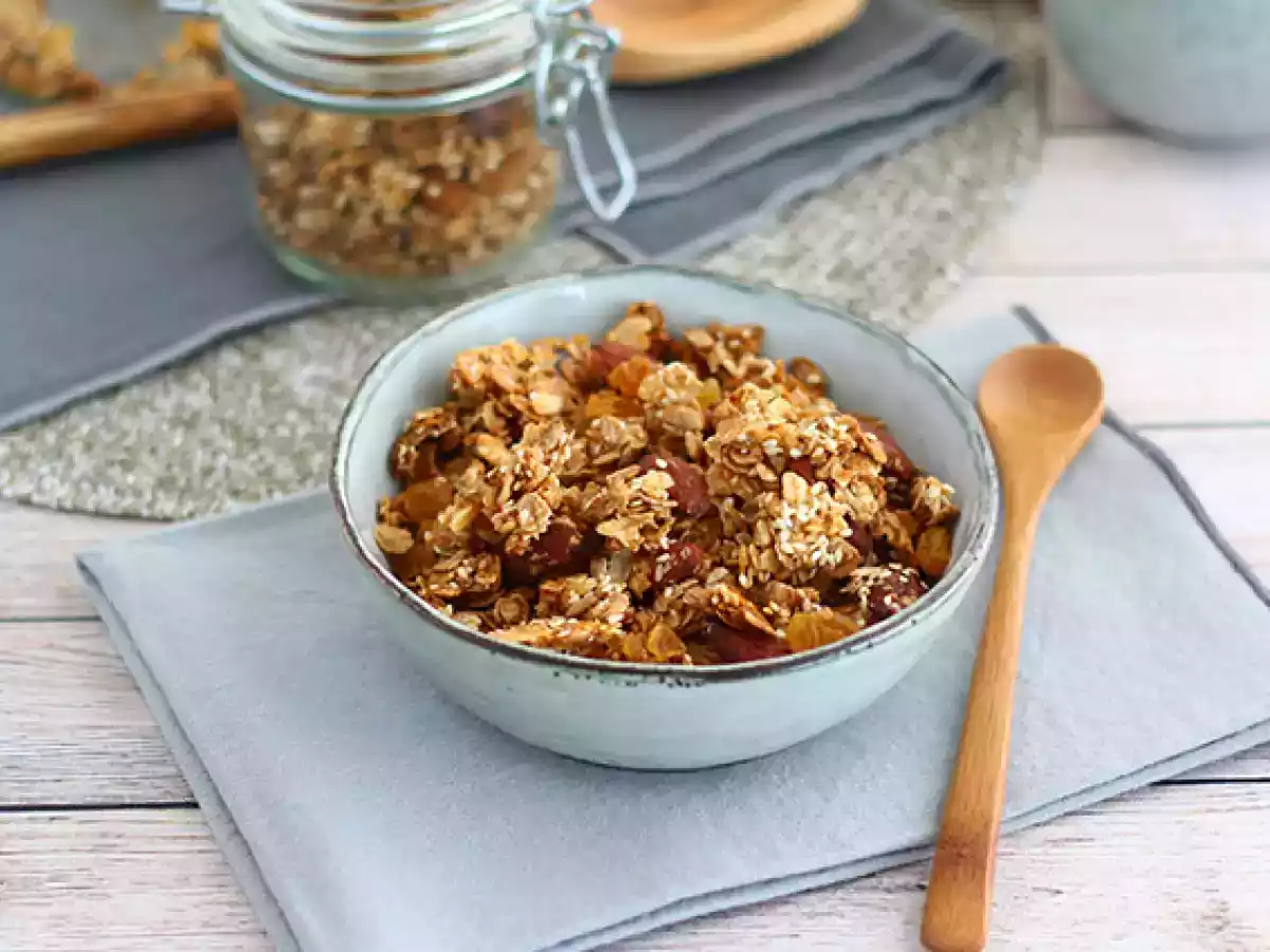 Muesli, zelfgemaakte granola - foto 2