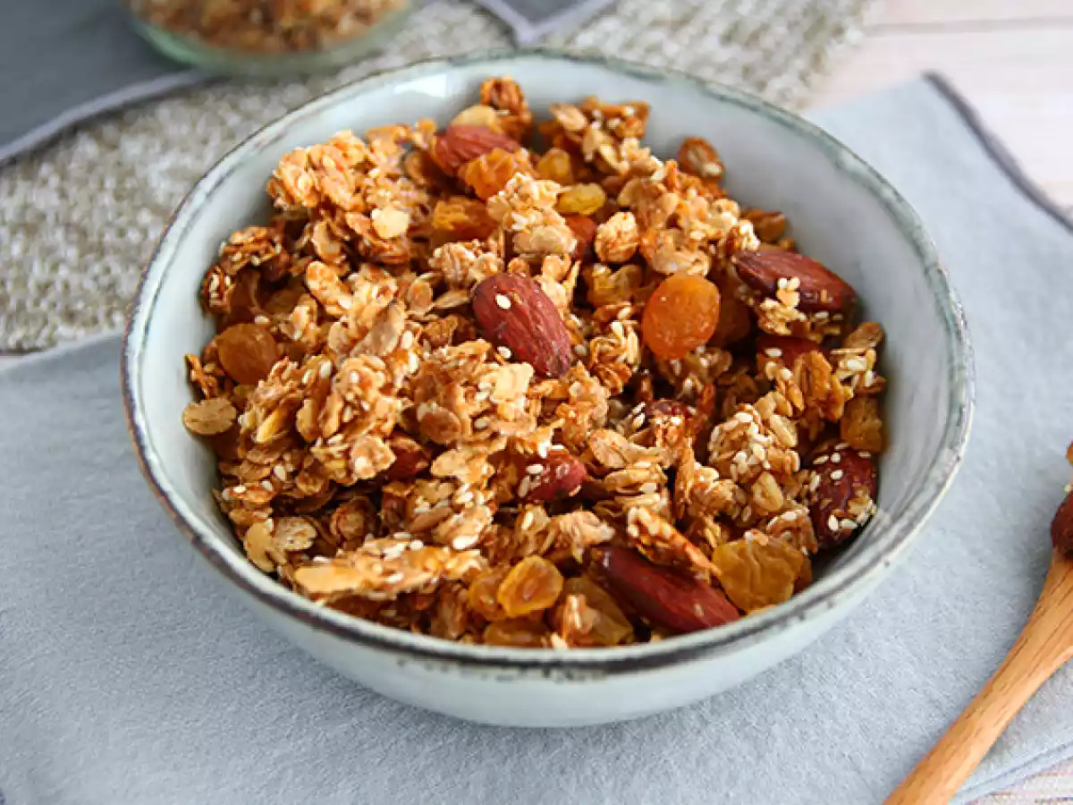 Muesli, zelfgemaakte granola - foto 3