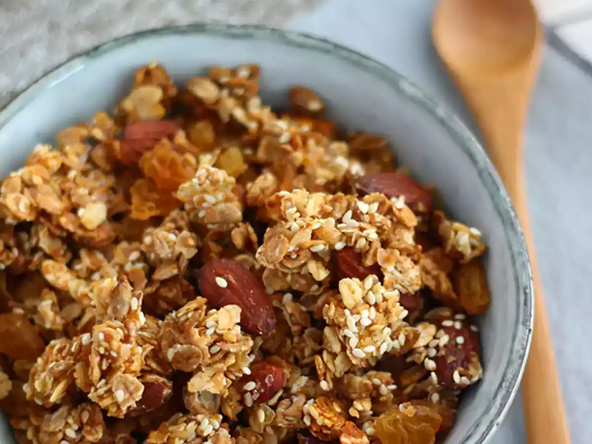 Muesli, zelfgemaakte granola - foto 4