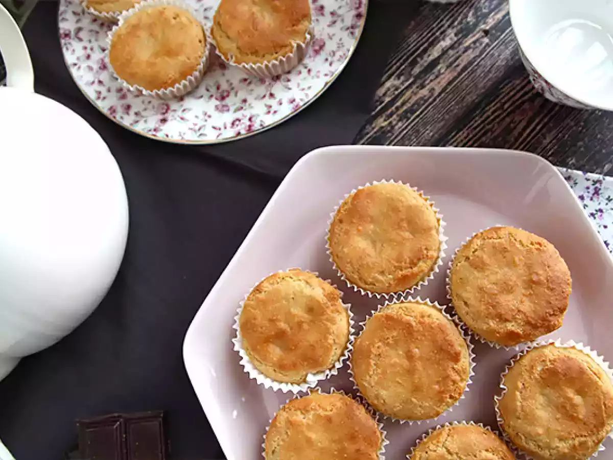 Muffins met chocoladehart - Veganistisch en glutenvrij