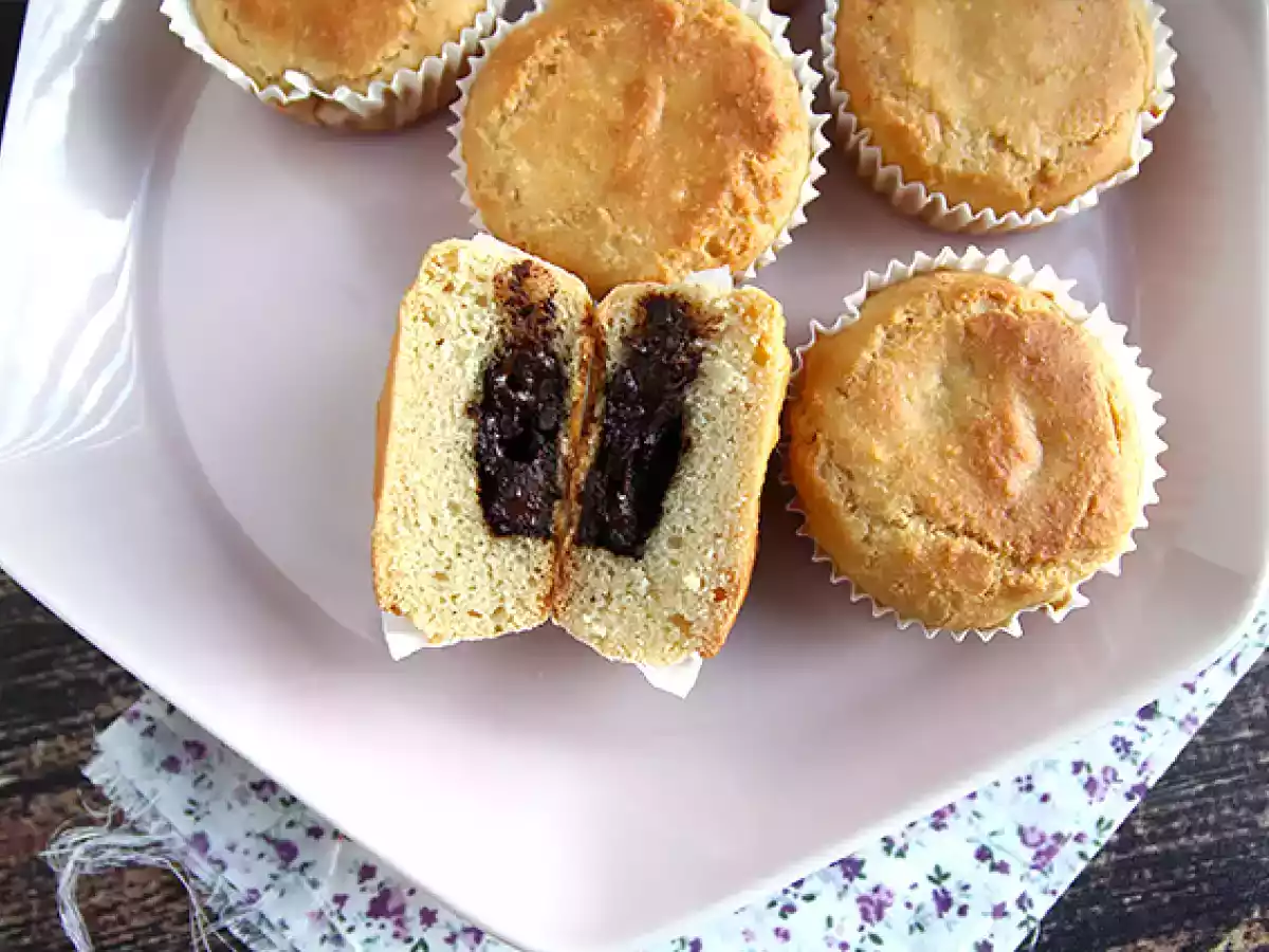 Muffins met chocoladehart - Veganistisch en glutenvrij - foto 2