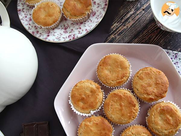 Muffins met chocoladehart - Veganistisch en glutenvrij