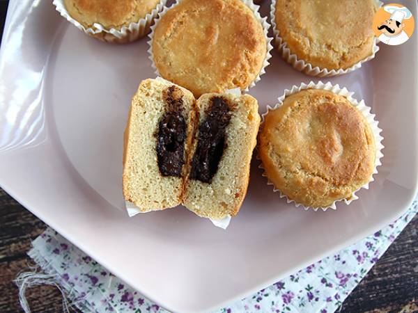 Muffins met chocoladehart - Veganistisch en glutenvrij - foto 2