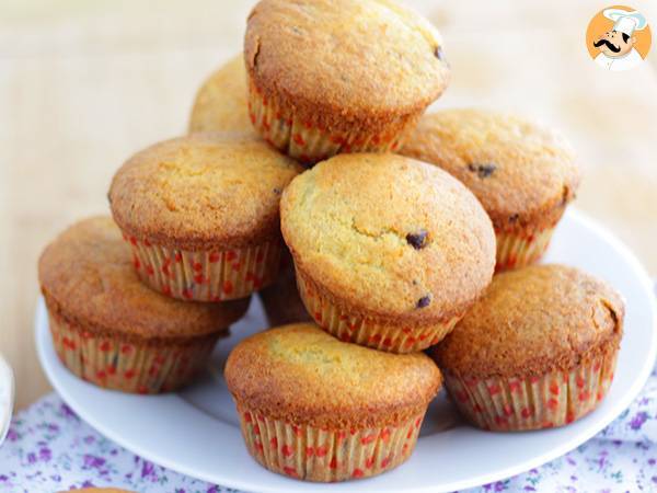 Muffins met chocoladestukjes, het Amerikaanse recept - foto 3