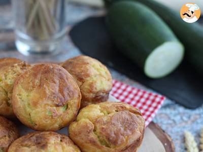 Muffins met courgette en geitenkaas - foto 3