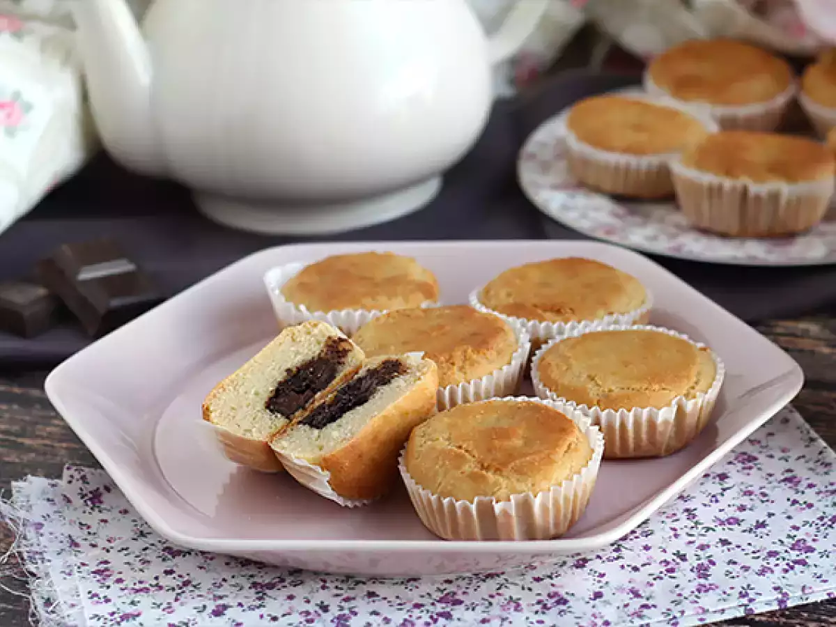 Muffins met een chocoladehart – veganistisch en glutenvrij - foto 5