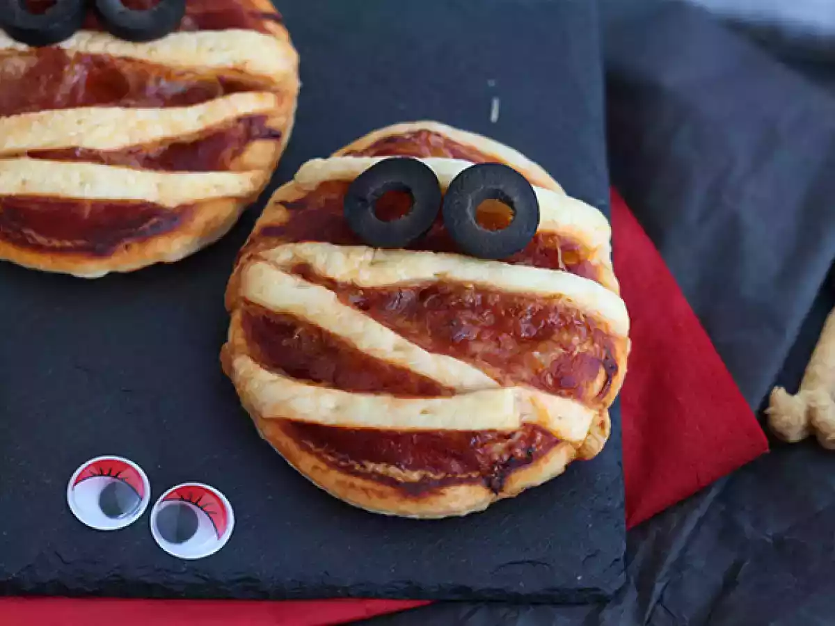 Mummie pizza bladerdeeg - foto 3