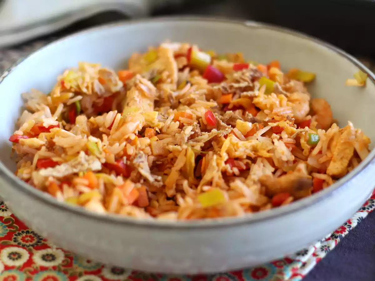 Nasi goreng, het Indonesische rijstgerecht - foto 3