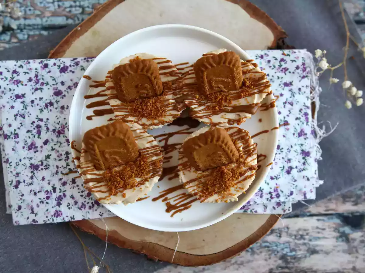 No-bake cheesecakes met speculaaskoekjes - foto 3